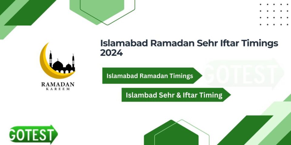 6Islamabad Ramadan 2024 Calendar Sehr Iftar Timings Schedule