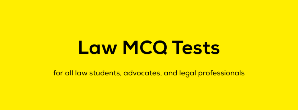 Law English Test Preparations Online Mcqs Wise