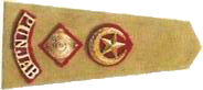 Pak Army Ranks and Badges crescent and 1 Star