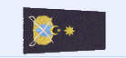 Pakistan Air Force Ranks Swords,Crescent and 1 Star