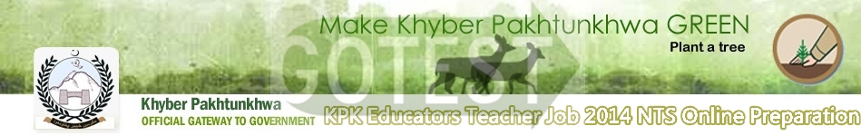 KPK Educators Jobs 2023 NTS Test Schedule and Dates