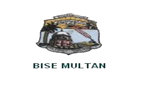 BISE Multan Board Inter Date Sheet