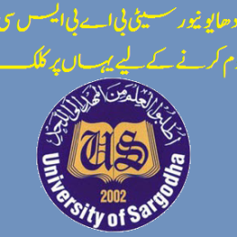 Sargodha University BA, B.Sc Result Online