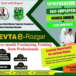 TEVTA E-Rozgar Training Program 2024 Eligibility
