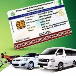 Sindh Vehicle Registration Online Smart Cards by Excise and taxation