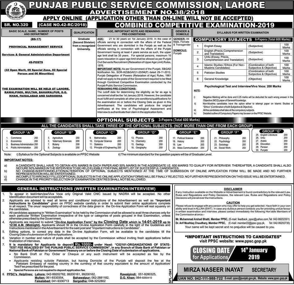 PPSC jobs for PMS 2024 Preparation Mcqs and Apply online Process