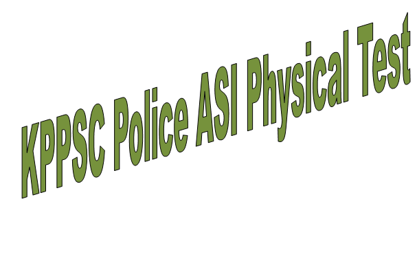 KPPSC Police ASI Jobs 2023 Physical Test Schedule and Candidate List