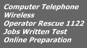 Computer Telephone Wireless Operator Post rescue 1122 Jobs Online Preparation