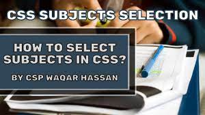 CSS Marks Scoring Subjects Combination