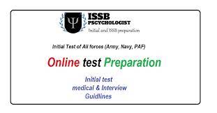 ISSB Intelligence Test 3 Online Preparation 