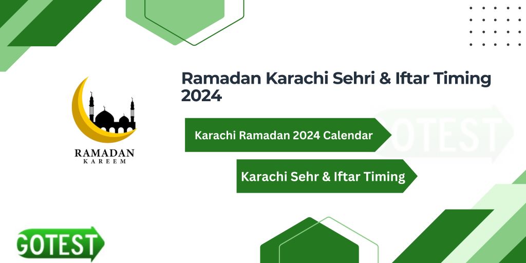 Karachi Ramadan 2024 Calendar Sehr Iftar Timings & Schedule