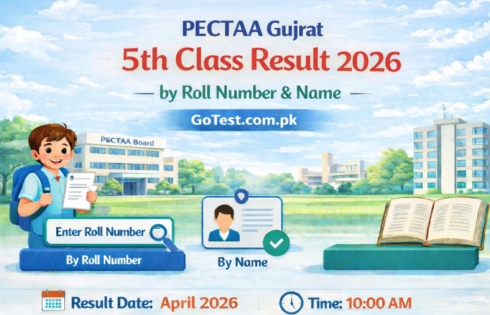 PECTAA Gujranwala Board 8th Class Result 2026 Gujrat Mandi Bahauddin Hafizabad Narowal Sialkot District 1 PECTAA Gujranwala Board 8th Class Result 2026