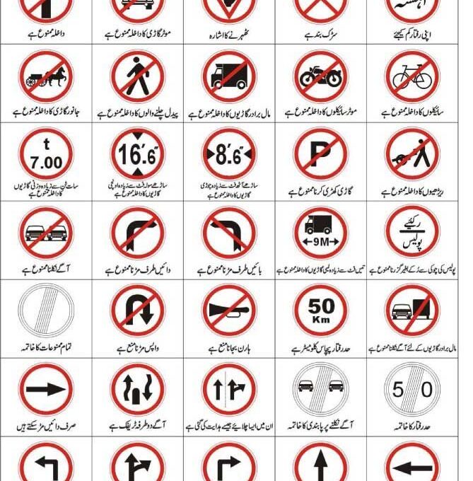 Traffic Signal Signs Meaning Test Online in Pakistan [Punjab,Islamabad ...