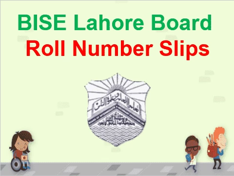 bise lahore intermediate roll number slip 2023 