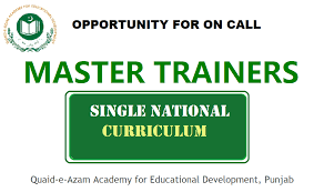 QAED Master Trainer Apply Online 