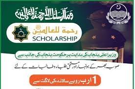 Rehmatul Lil Alameen Scholarship for Inter