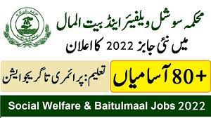 Social Welfare Punjab Jobs