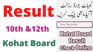 BISE Kohat Result 2o22