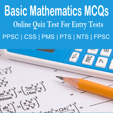 Basic Math Test Online Quiz