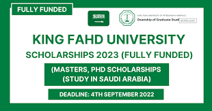 King Fahad University Scholarship 2023 