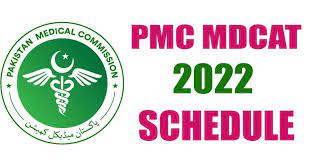 PMC New Schedule for MDCAT