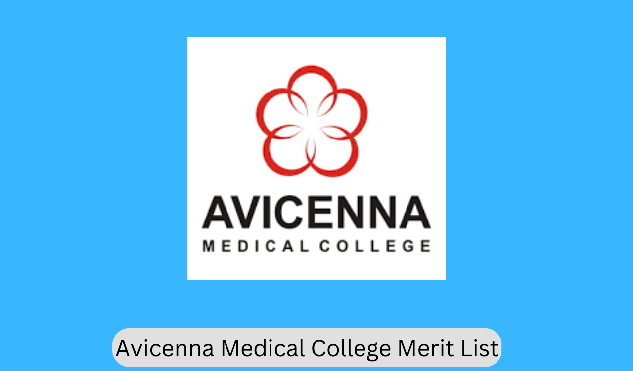 Avicenna Medical College Merit List 2023 MBBS,BDS Download Online