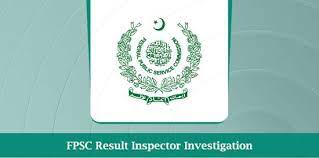 FPSC Inspector Investigation Result 2024