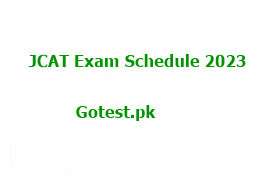 JCAT Exam Schedule 2023