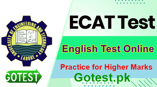 ECAT English Spotting Errors Test 1 Online MCQs