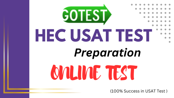 HEC USAT Test Preparation Online Mcqs