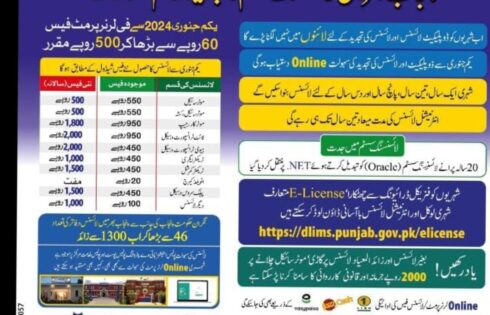 online Driving license system in punjab