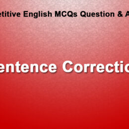 sentences correction quiz