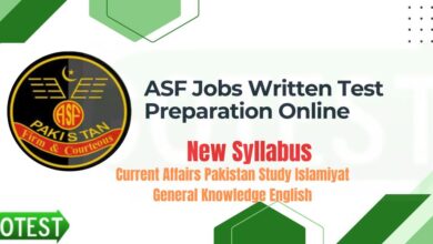 Asf Jobs Written Test Online preparation