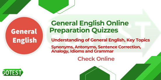 General English Online Quizzes