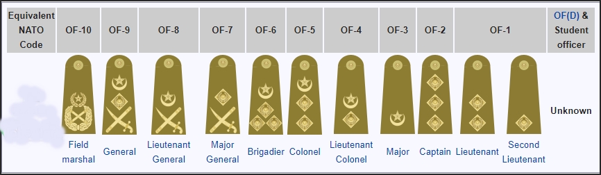 Pakistan Air Force PAF Ranks Insignia And Salary 2026