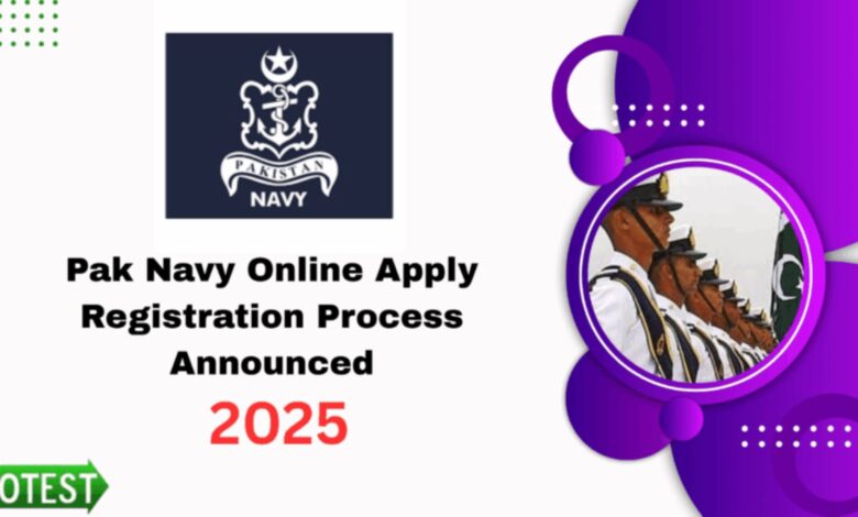Pak Navy Online Apply 2025