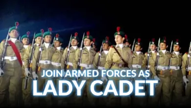 Join Pak army as Lady Cadet