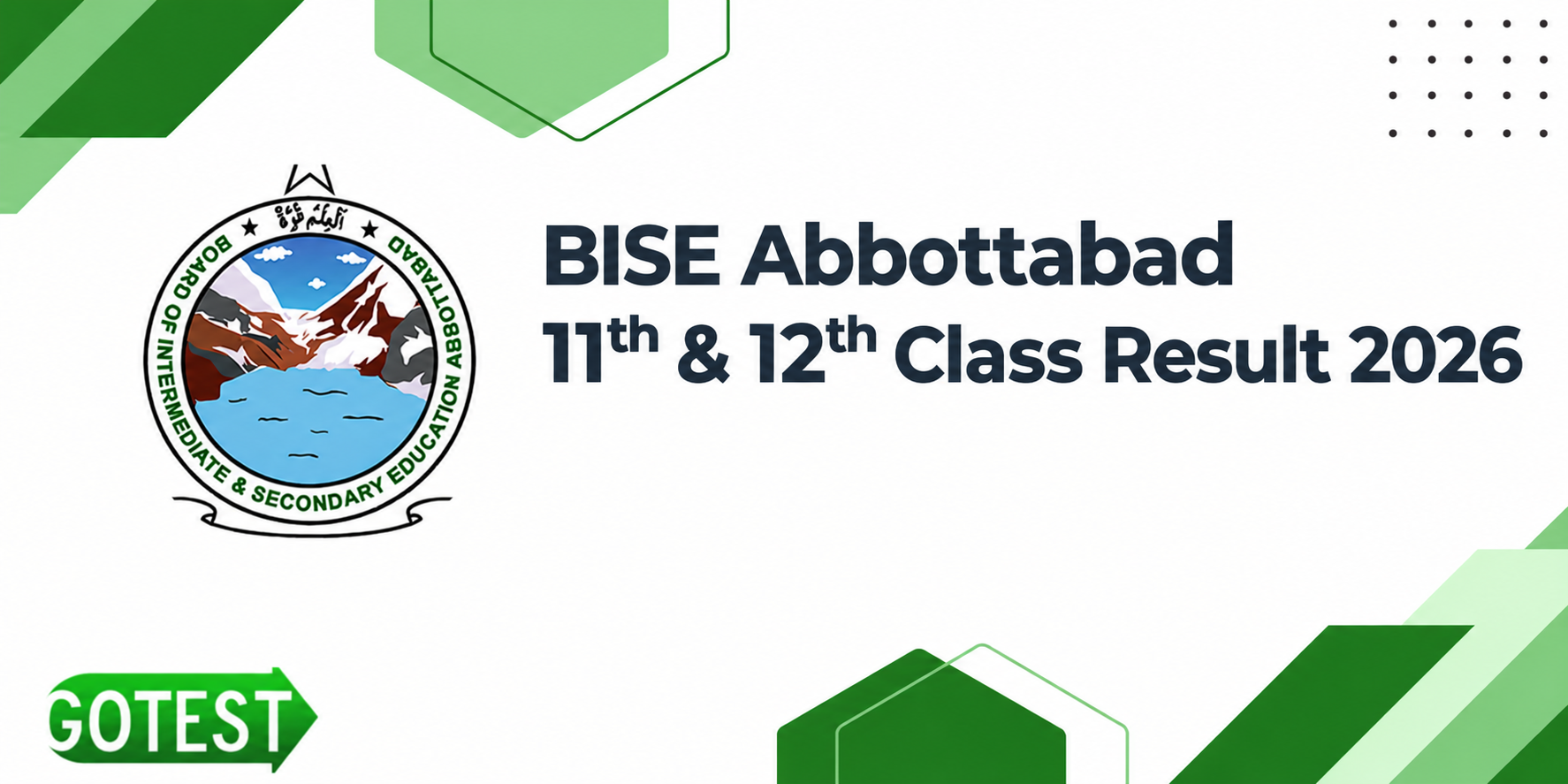 BISE Abbottabad Board HSSC Part 1 and 2 Result 2026 1 gotest
